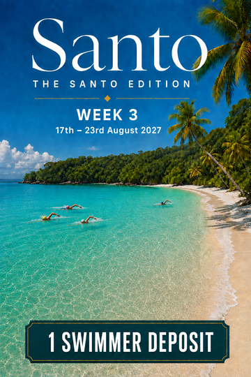 Week 3 <br> 17th - 23rd August 2027 - 1 Swimmer Deposit