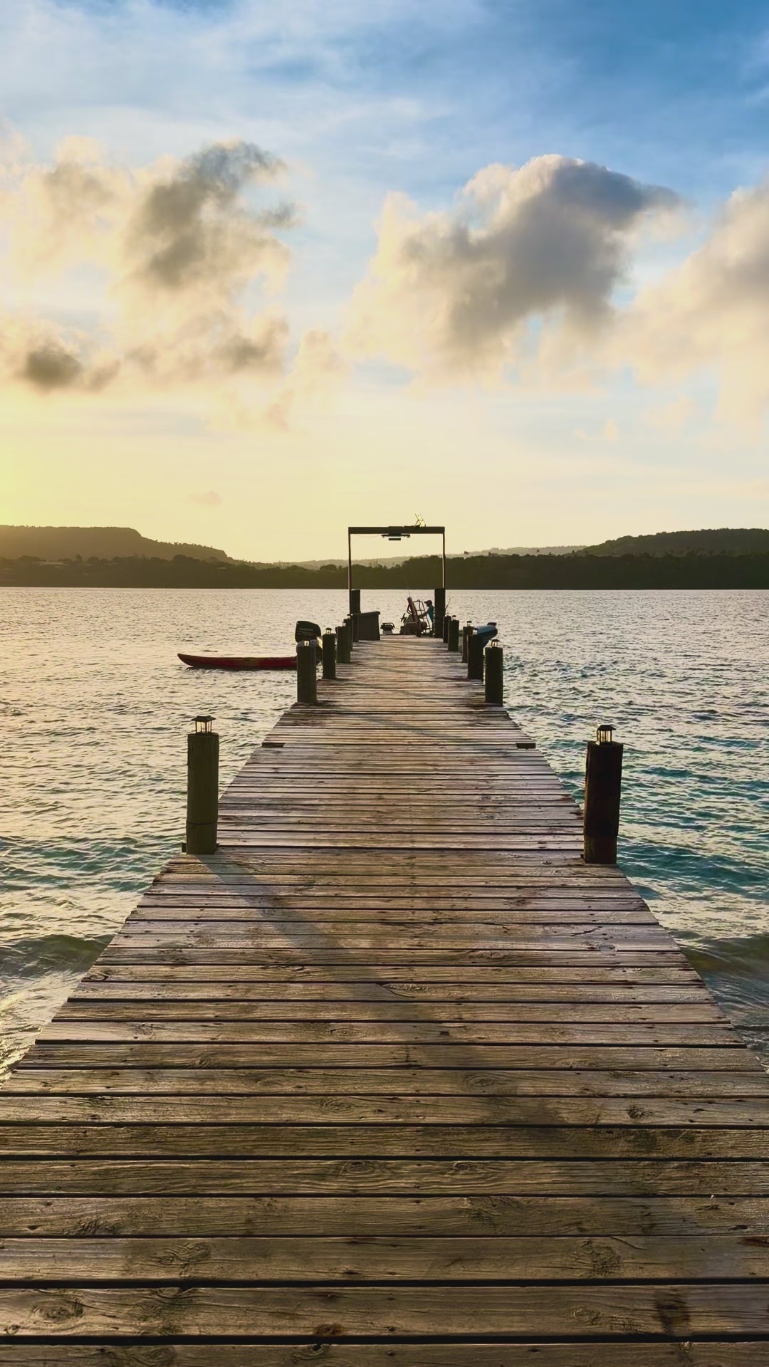 wharf at Tongan beach